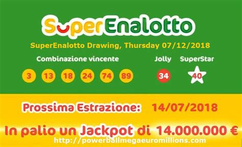 superenalotto results